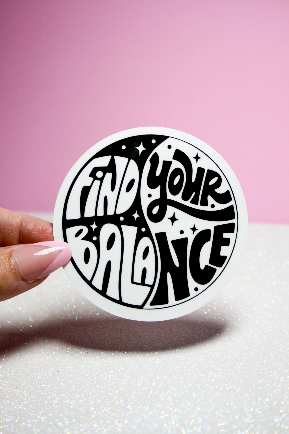 Find Your Balance sticker, kindness matters – view 2