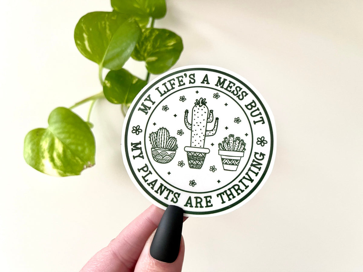 Plants Are Thriving sticker
