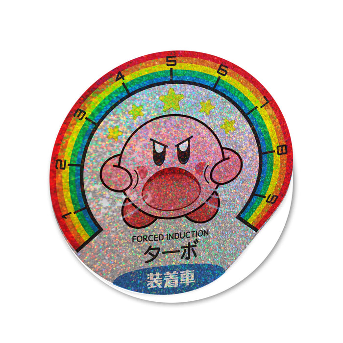 Boosted Pink Puff Sticker JDM car sticker