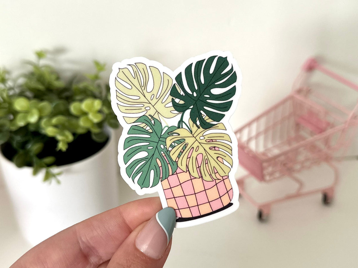 Monstera Plant sticker