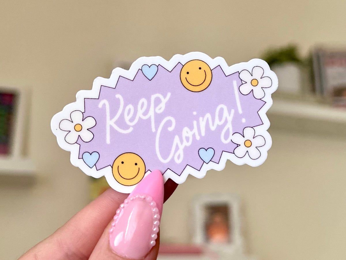 Keep Going sticker