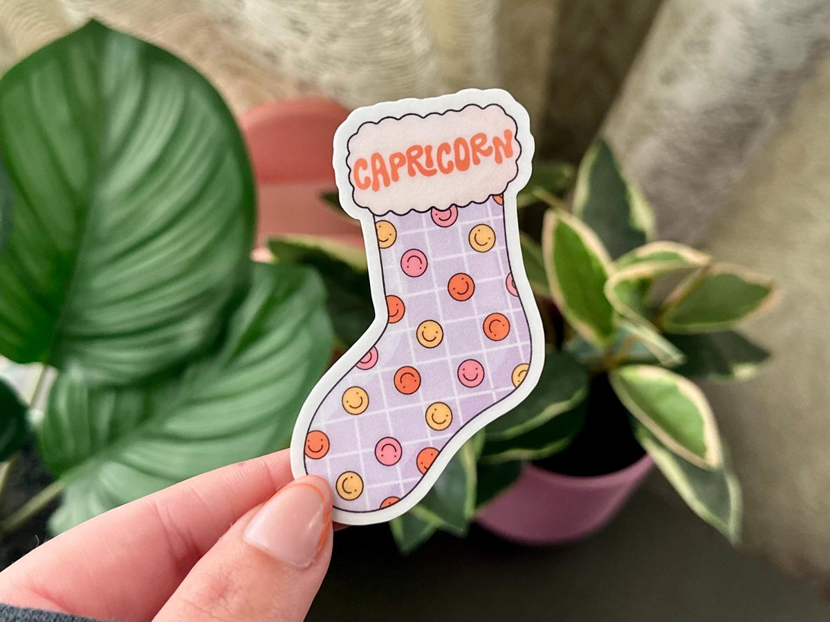 Capricorn Stocking sticker
