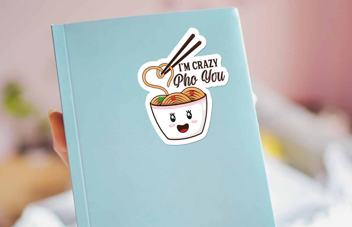 Crazy Pho You sticker – view 4