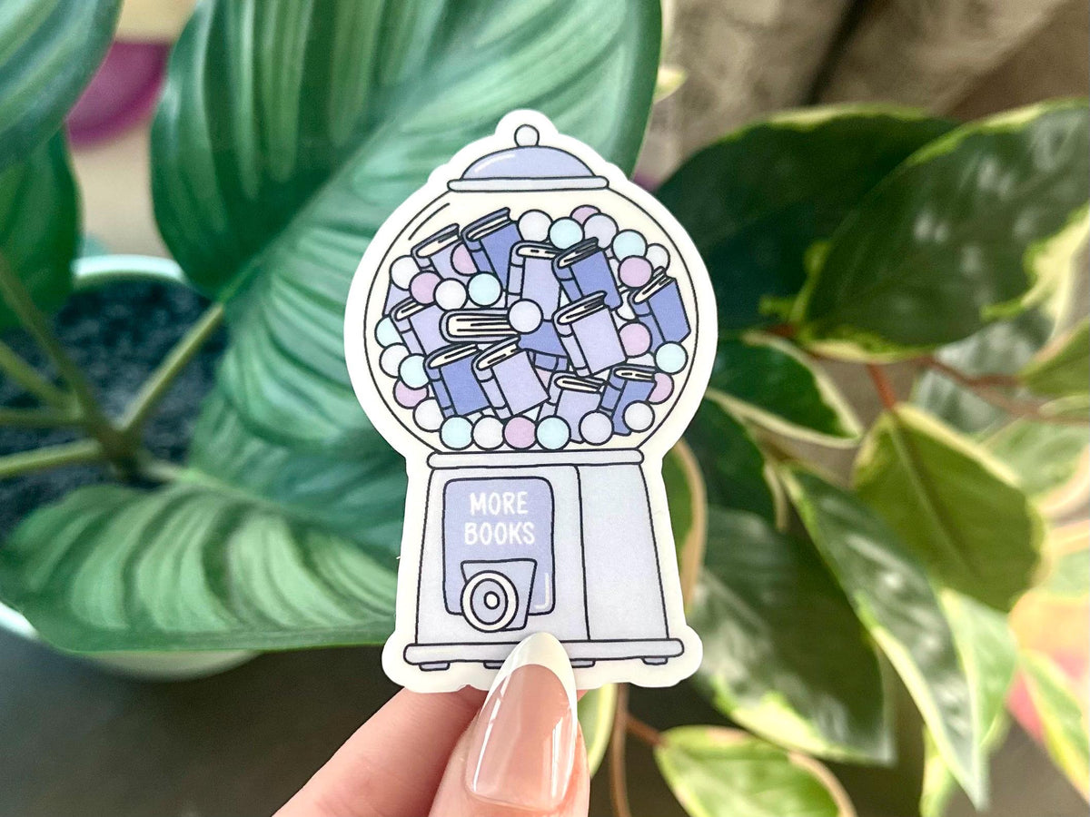 Book Gumball Machine sticker