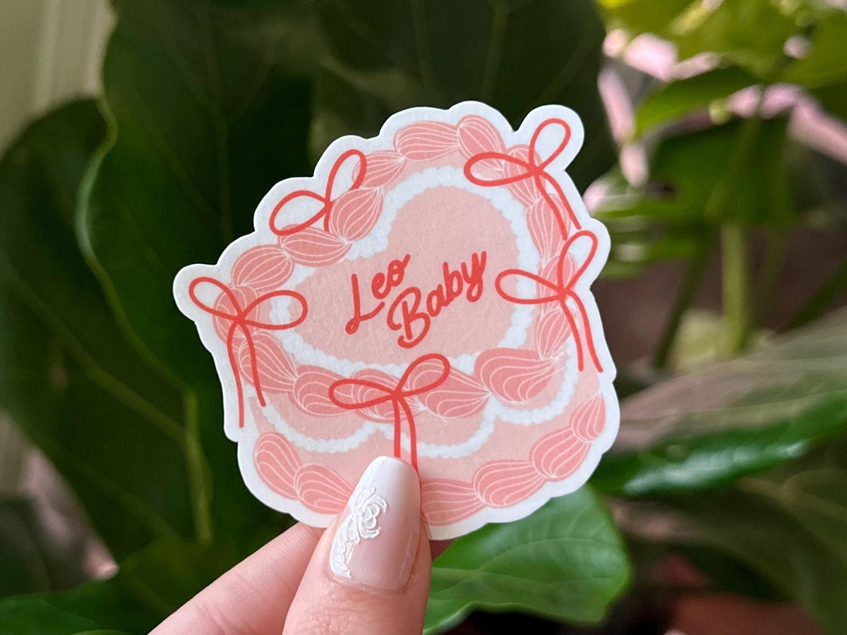 Leo Baby sticker