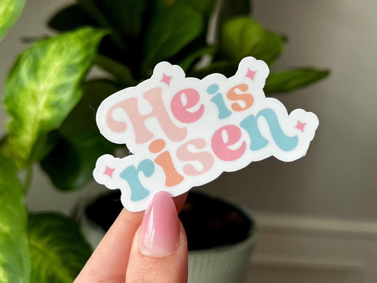 He Is Risen sticker