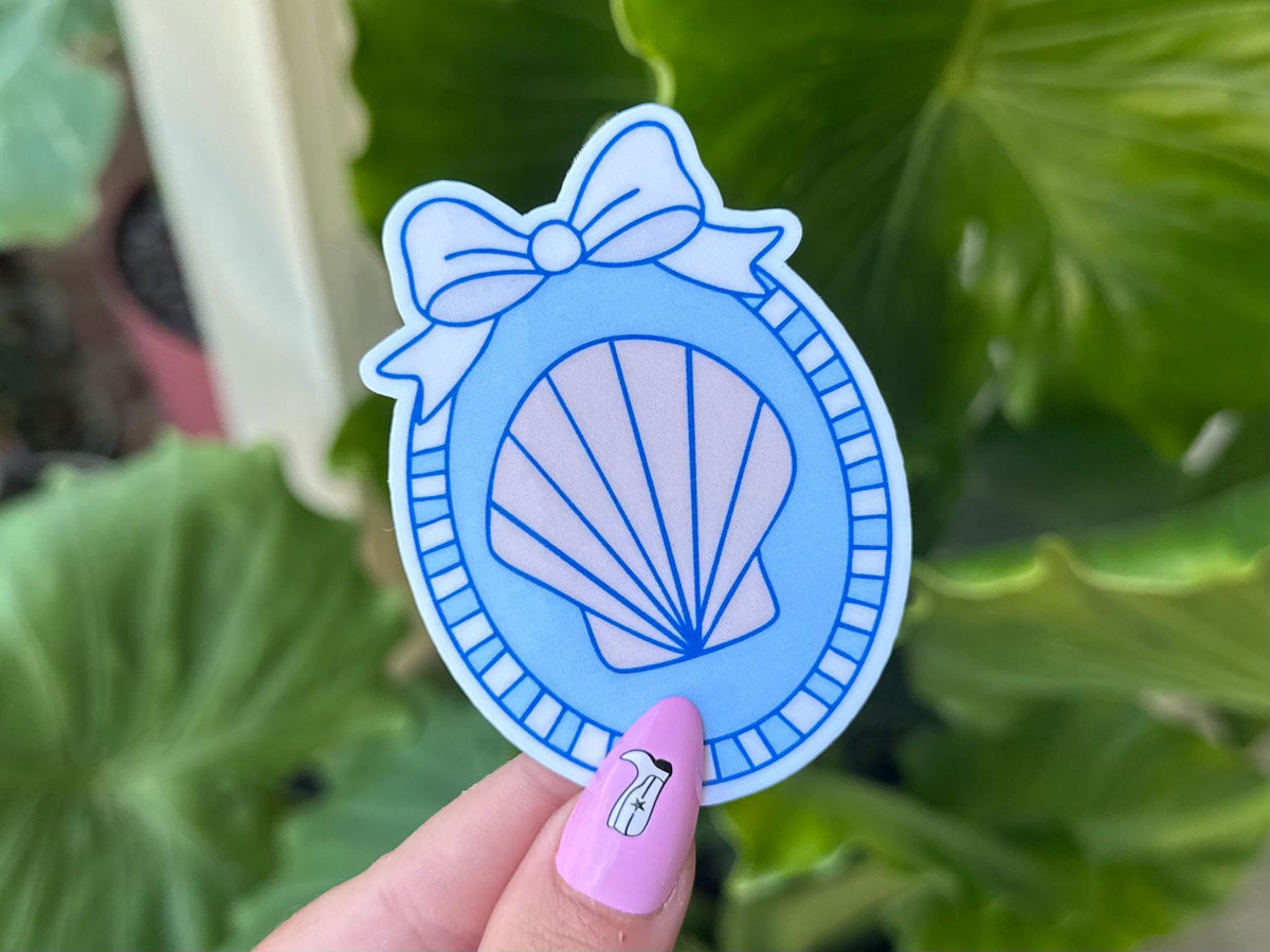 Shell Frame sticker