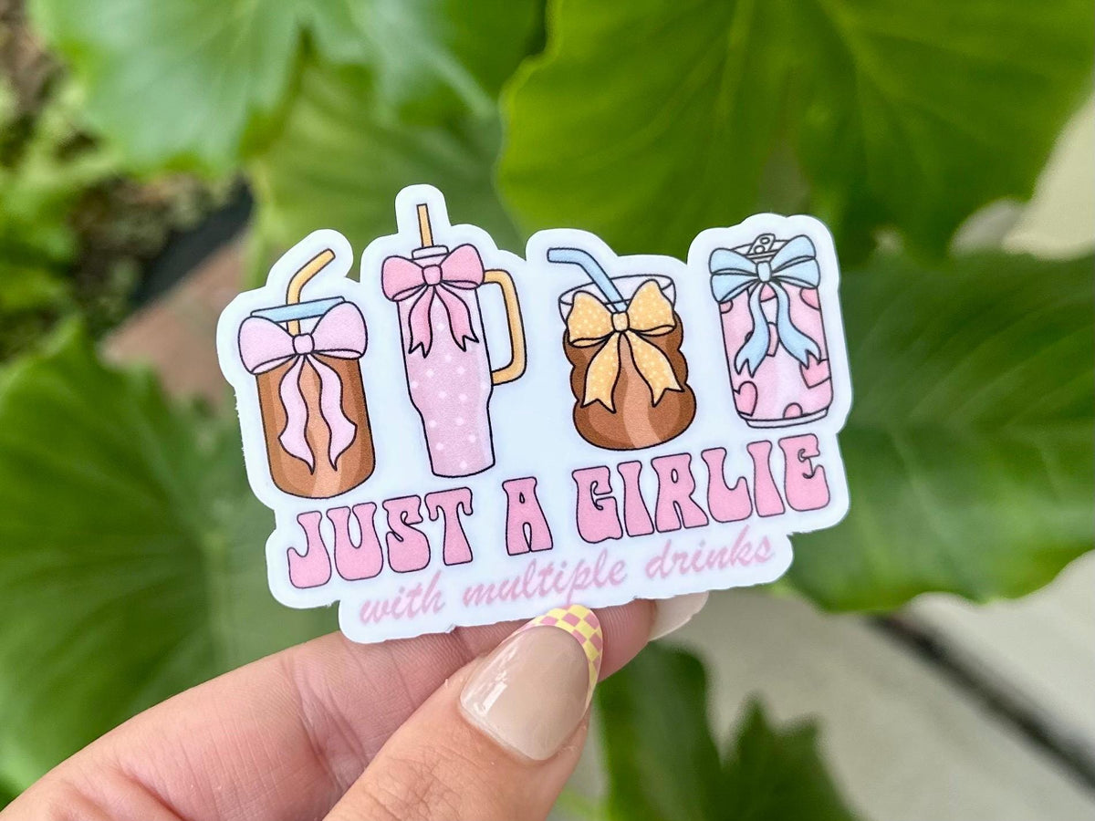 Multiple Drinks sticker