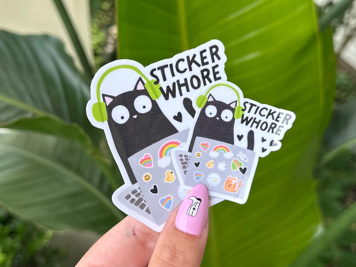Whore sticker – view 2