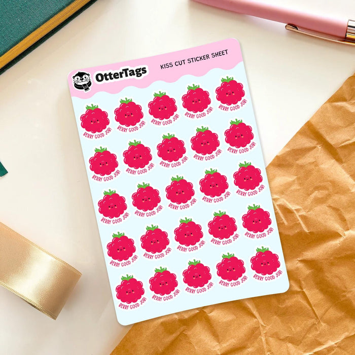 Berry Good Job Sheet sticker sheet, reward charts
