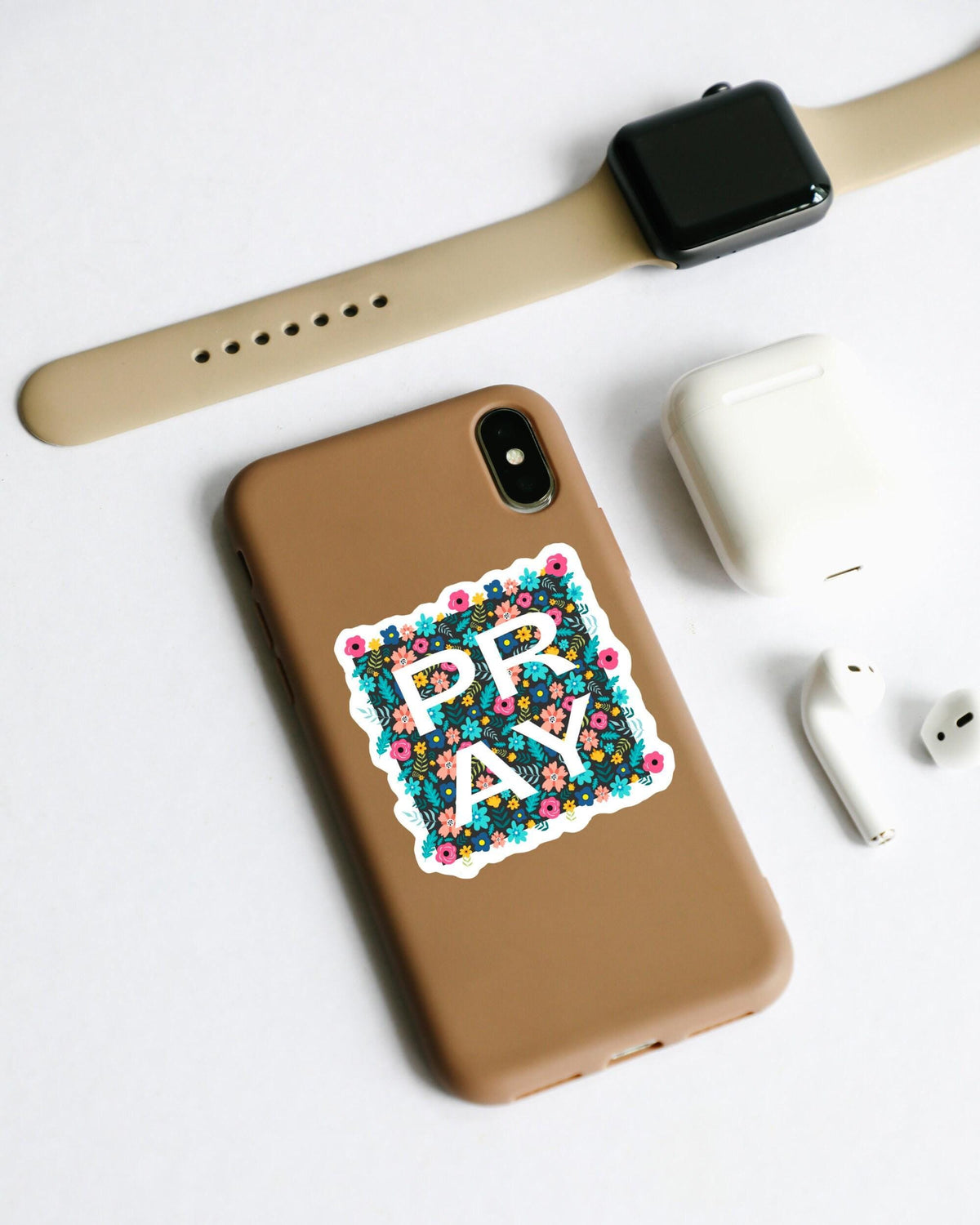 Just Pray sticker – view 4
