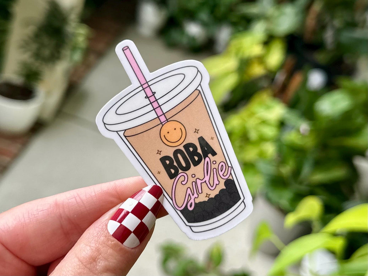 Boba Girl sticker