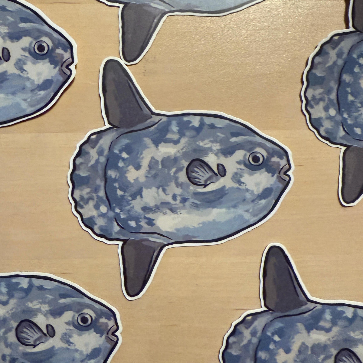 Ocean Sunfish sticker, mola mola – view 2