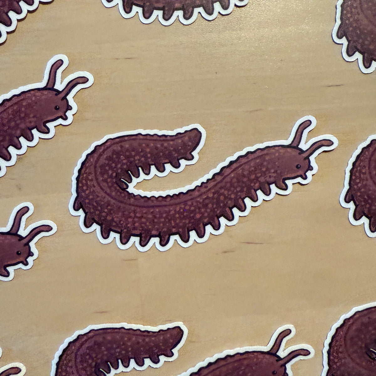 Velvet Worm sticker – view 2
