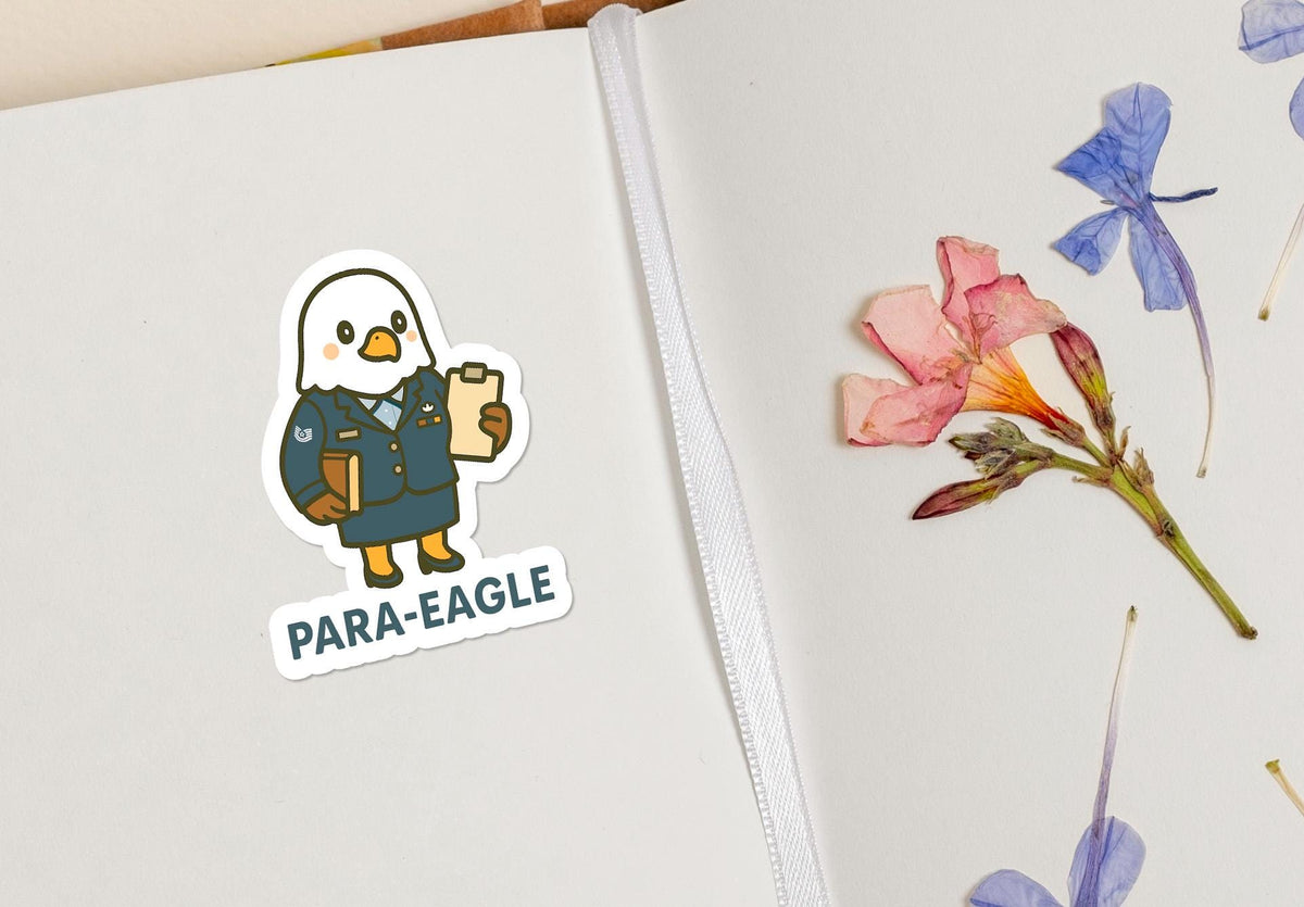 Legal Eagle JAG Officer sticker – view 4
