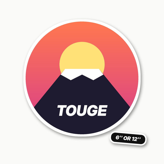Mt. Fuji Touge Sunset Decal by Stickreews