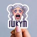 Samantha Sticker – IWKYM – view 4