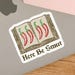Here Be Smut Sticker – Spicy Book Lover – view 3