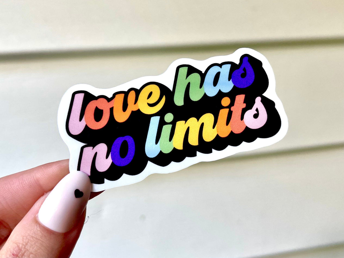 Love Has No Limits sticker – view 2