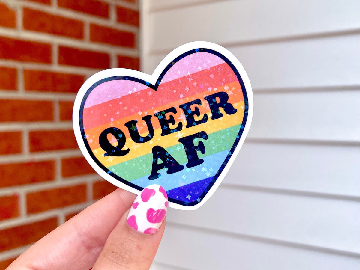 Queer AF sticker