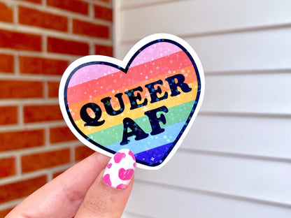 Queer AF sticker