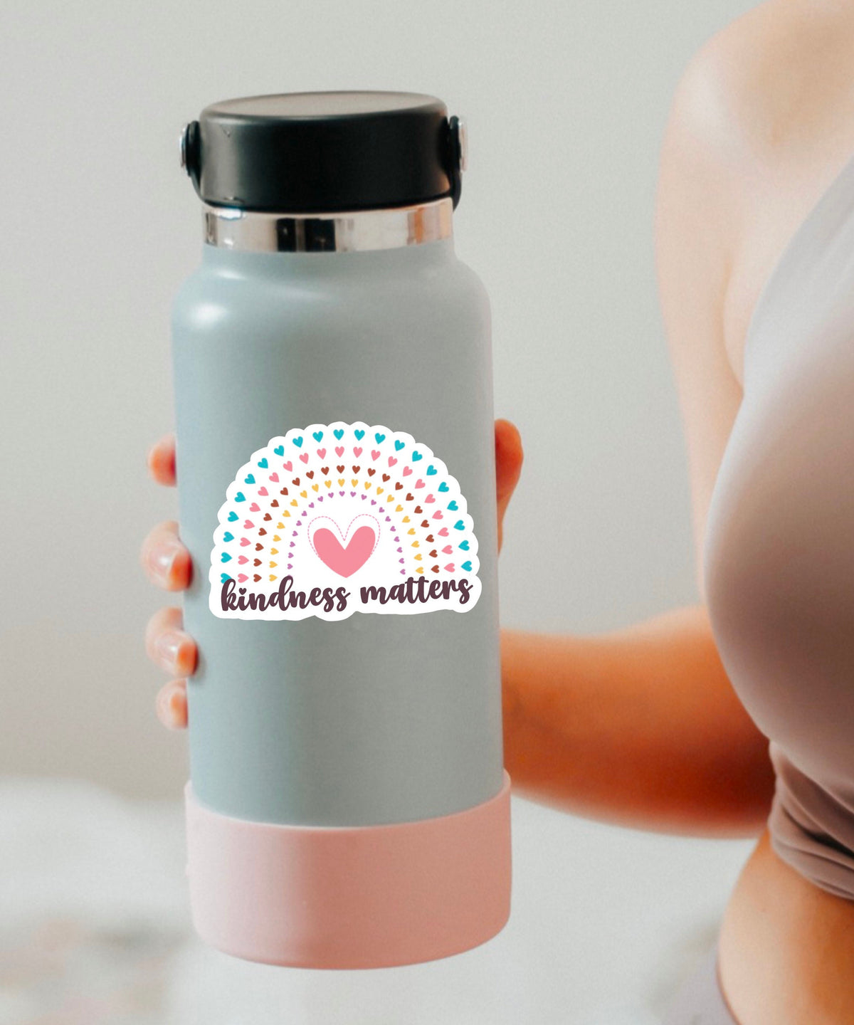 Kindness Matters sticker, spread joy – view 2