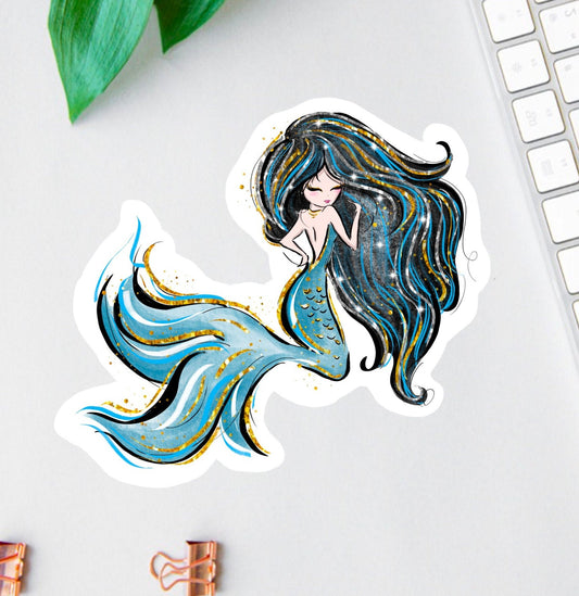 Glam Mermaid sticker