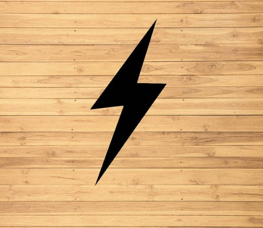 Lightning Bolt Car Decal vinyl decal