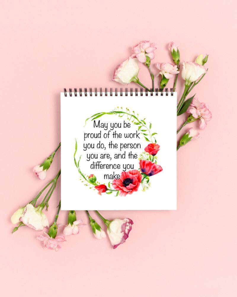 May You Be Proud of the Work You Do sticker, school social worker – view 2