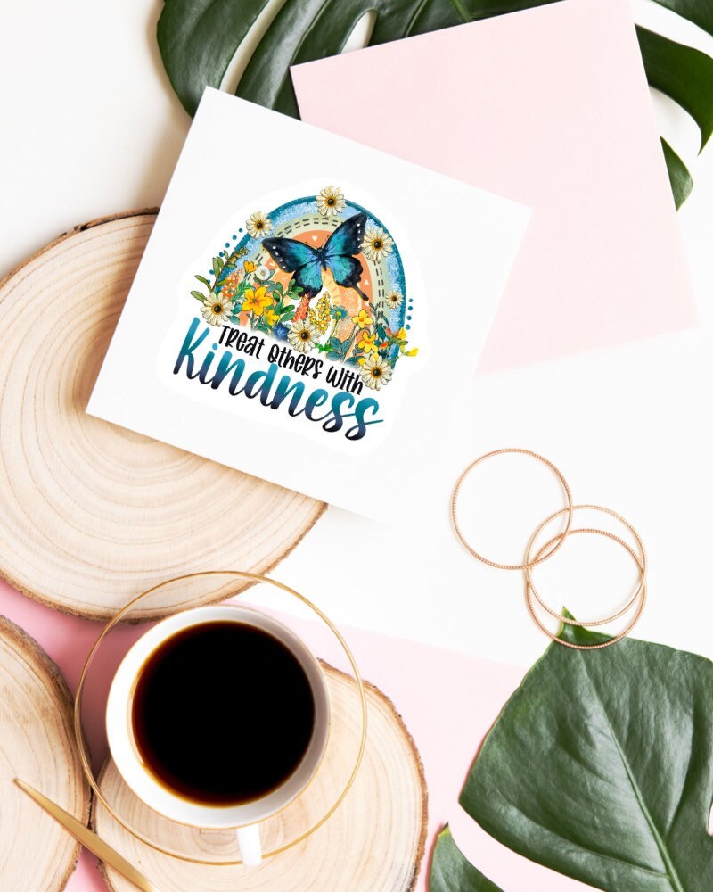 Treat Others with Kindness sticker – view 2