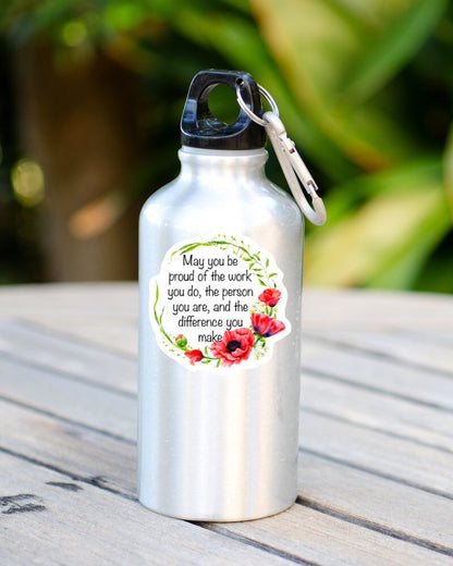 May You Be Proud of the Work You Do sticker, school social worker – view 3