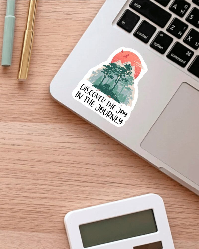 Discover the Joy in the Journey sticker – view 3