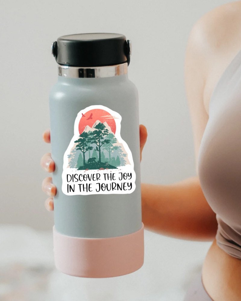 Discover the Joy in the Journey sticker – view 4