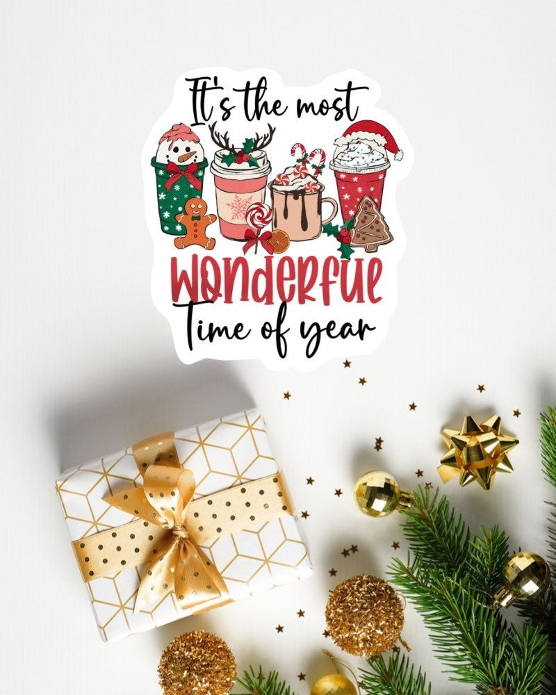 It's the Most Wonderful Time sticker, winter vibes – view 2