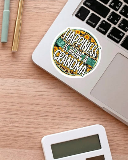 Happiness Is Being a Grandma sticker – view 3