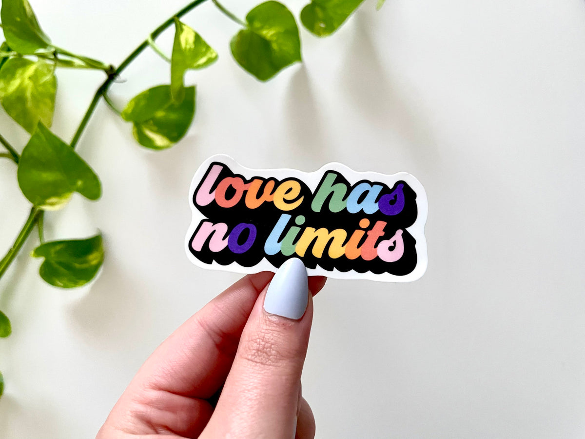 Love Has No Limits sticker