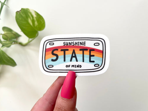 Sunshine State of Mind sticker