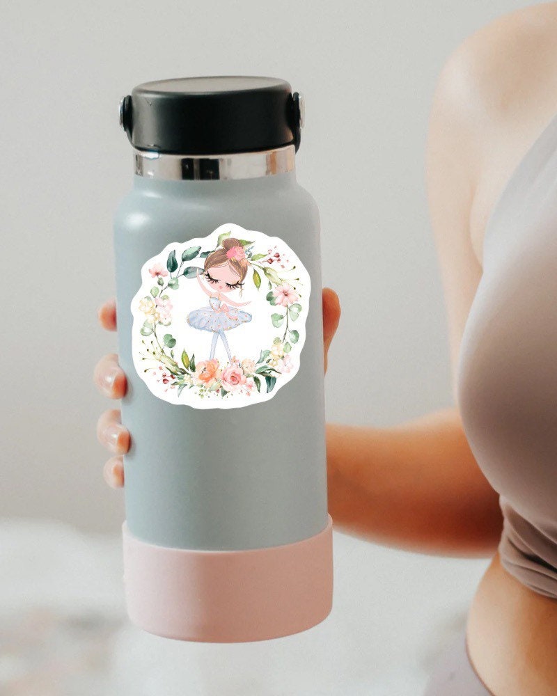 Floral Ballerina sticker – view 2