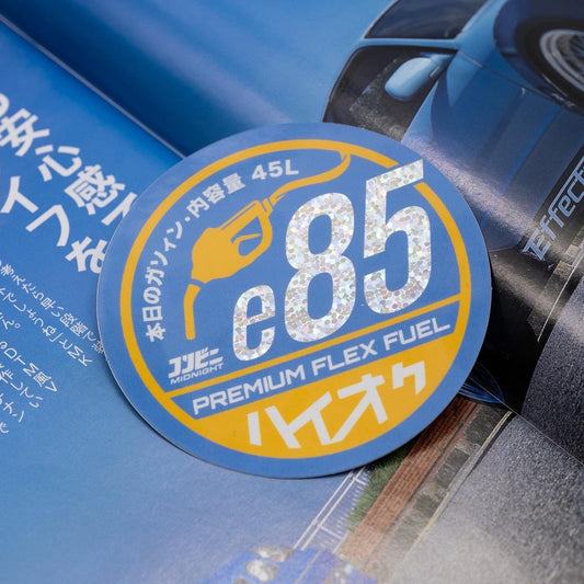 Flex Fuel Sticker JDM car sticker