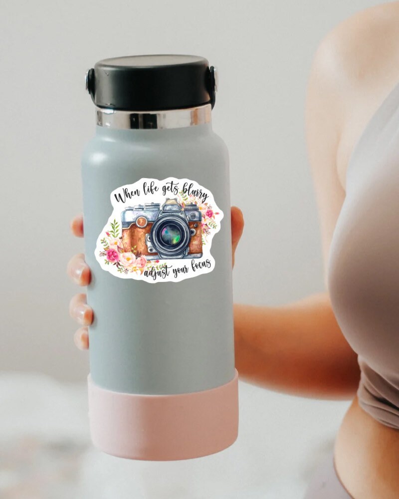 When Life Gets Blurry sticker – view 2