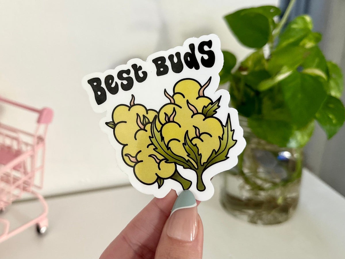 Best Buds sticker, bud lady