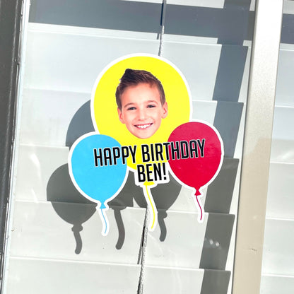 Custom window decal, personalized window clings – view 2