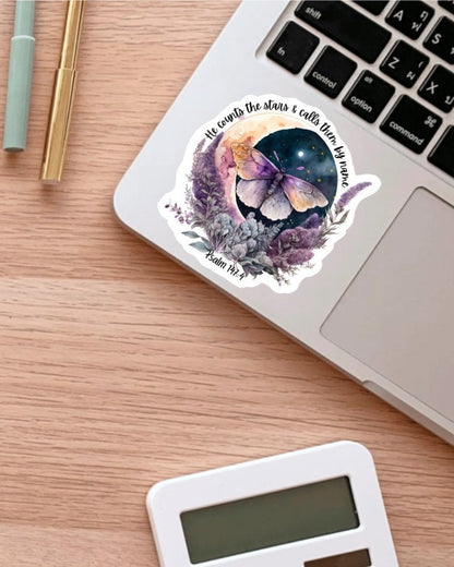 He Counts the Stars sticker – view 3
