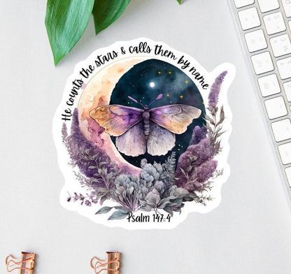 He Counts the Stars sticker