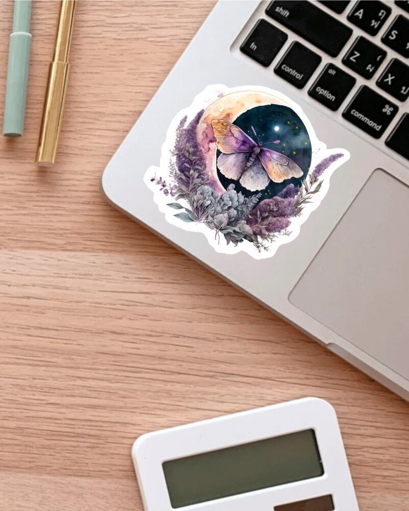 Boho Butterfly sticker, mini labels – view 2