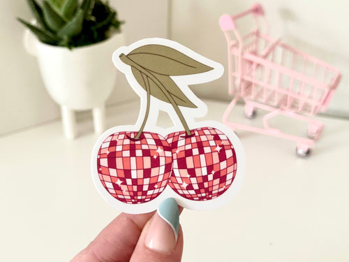 Disco Cherries sticker