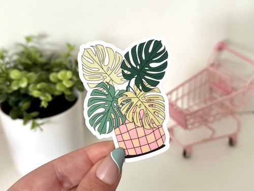 Monstera Plant sticker