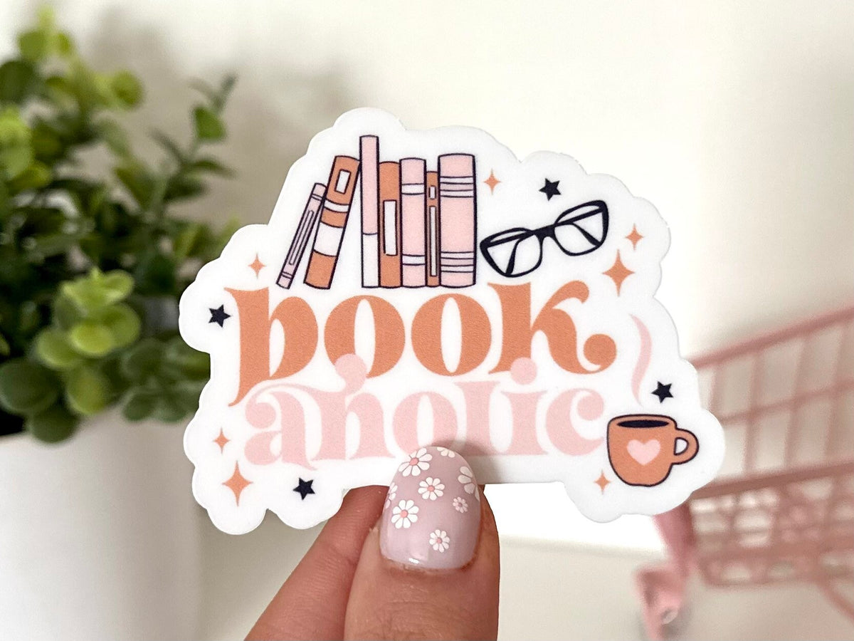 Bookaholic sticker