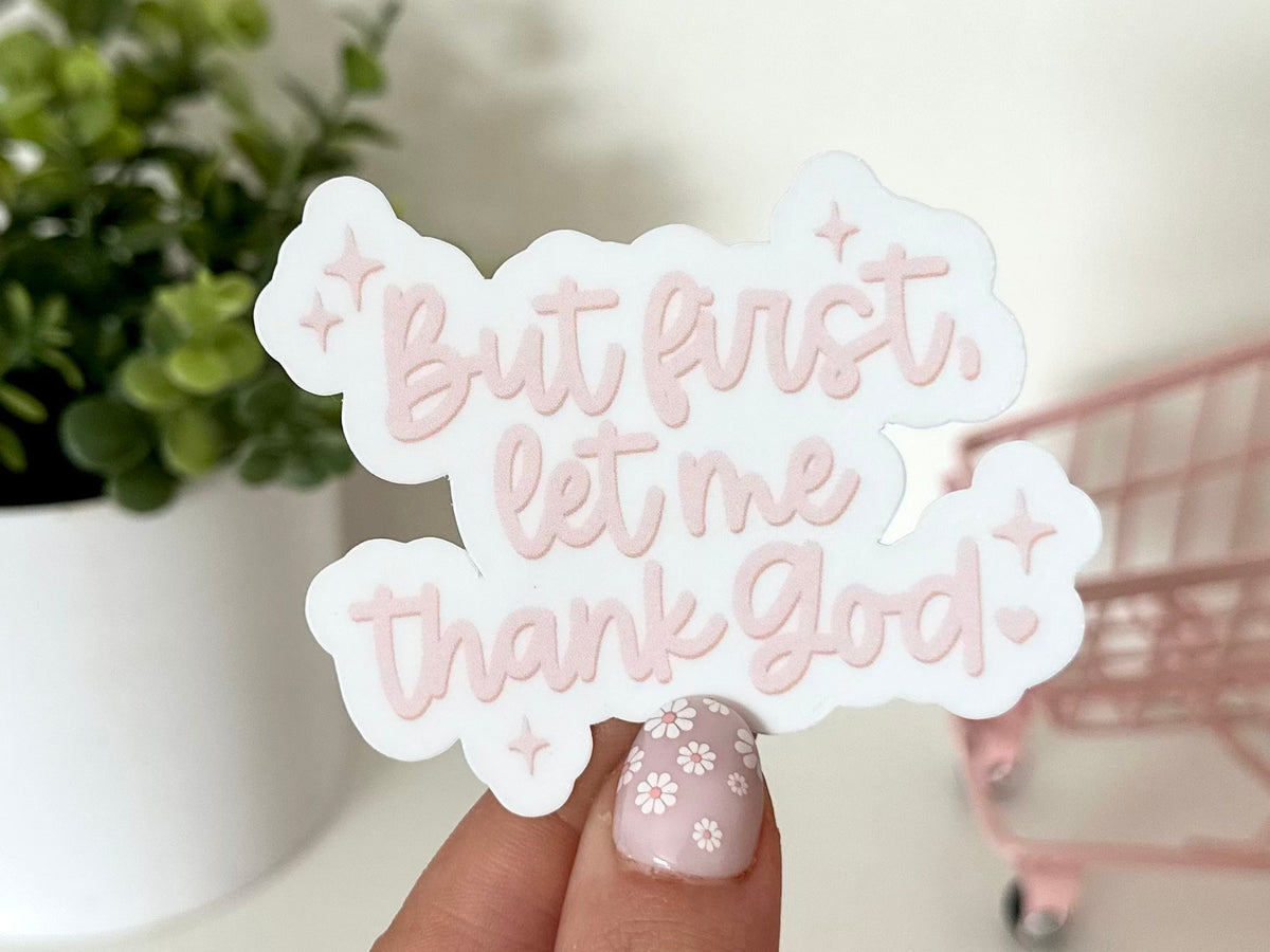 But First sticker
