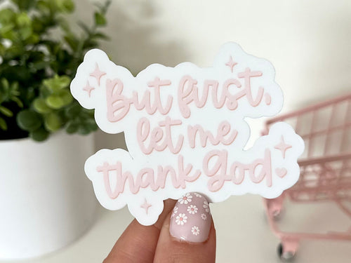 But First sticker